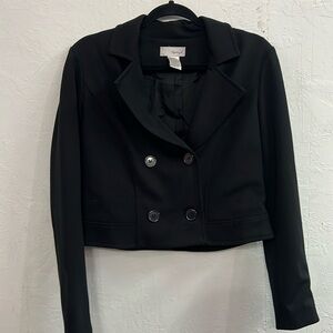 Blazer jacket with buttons